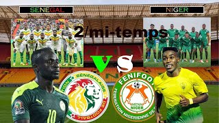 En direct  Suivez la deuxieme mi  temps Sénégal VS Niger en match amical avant la can [upl. by Oiliduab]