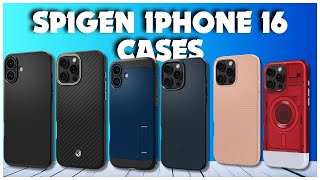 7 BEST SPIGEN IPHONE 16 CASES OF 2024 [upl. by Razal]