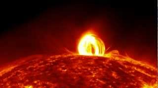 Spectacular Plasma Rain On The Sun [upl. by Nawad]