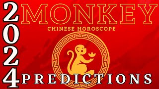 Monkey Chinese Animals 2024 Horoscope Predictions [upl. by Einahets]