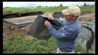 Dairy Effluent Pond Construction Process [upl. by Aisereht]