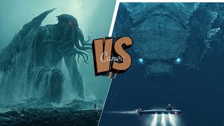 Cthulhu VS Godzilla VS El Gran Maja VS The Bloop VS kraken [upl. by Eelyrag676]