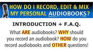 INTRO Audiobook Introduction  Frequently Asked Questions About Audiobooks by Bart Smith [upl. by Susan]