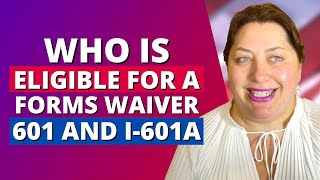 Applying For a Waiver of Inadmissibility  Difference between I601 and I601A waiver [upl. by Brigg540]