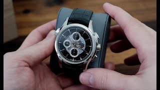 Hamilton Jazzmaster Rattrapante  WatchReviewBlogcom [upl. by Htesil]