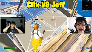 Clix VS Asian Jeff 1v1 TOXIC Fights [upl. by Hoffman]