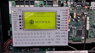 Notifier Fire alarm panel  Notifier Fire alarm panel Timer [upl. by Cony]