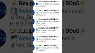 Buy plan bot DDOS bisa pm RexSulsel DDoS Fyp [upl. by Nnanerak]