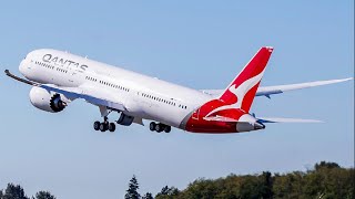 Scary plane landing Qantas Air Boeing 777 at Toncontín Airport [upl. by Josephson113]