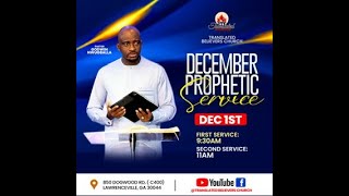 December Prophetic Service Dec 1 2024  Pastor Godwin Nwugballa [upl. by Dido116]