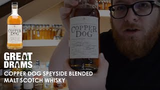 Whisky Tastings  Review Copper Dog Speyside Blended Malt Scotch Whisky Video Review [upl. by Eppillihp]