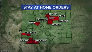 Stay At Home Orders Issued For More Than 2 Million Colorado Residents Due To Coronavirus [upl. by Attalie672]