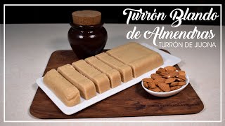 Turrón de Jijona o Turrón Blando de Almendras Casero fácil y paso a paso [upl. by Neemsaj]