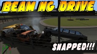 BeamNg drive  Limo Wrecking jacking trains [upl. by Lleoj443]