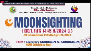 LIVE UPDATES Results of Islamic moonsighting to determine date of Eidl Fitr [upl. by Soneson777]