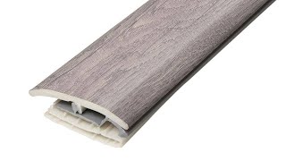 Vinyl Flooring Transition Strip Installation For Beginners [upl. by Efioa]