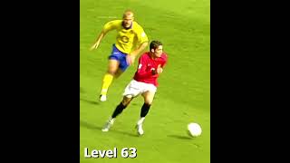 Cristiano Ronaldo Skills Level 1 to Level 100 [upl. by Pulcheria]