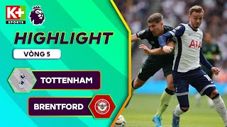 TOTTENHAM  BRENTFORD THẾ TRẬN TỐC ĐỘ BẮN PHÁ KHUNG THÀNH  NGOẠI HẠNG ANH 2425 [upl. by Myrlene]