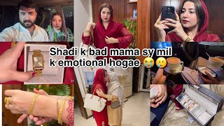 SHADI K BAD MAMA SY MIL K EMOTIONAL HOGAE 😭 SHOPPING FOR MY NEW ROOM AT SUSRAL ❤️ [upl. by Sherlock]