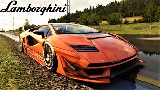 ASSETTO CORSA  Testing The Aero Body Kit of Lamborghini Countach LPI 8004 [upl. by Lorita]