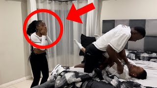 CAUGHT CHEATING PRANK ON BOYFRIEND [upl. by Rosanne]