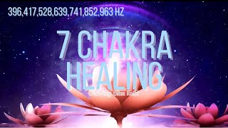 All 7 Chakra Balancing Reiki Healing Music Full Body EnergyampAura Cleanse ChakraampAura Strengthening [upl. by Yoccm]