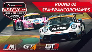 RaceRoom Ranked Championship  Round 2 Spa [upl. by Anika]