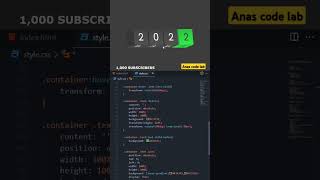 3D animation box div coding cssanimation code webdesign python webdevelopment [upl. by Pepillo615]