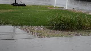 September 11 2019 Greeley Colorado Hail [upl. by Ahsinet398]