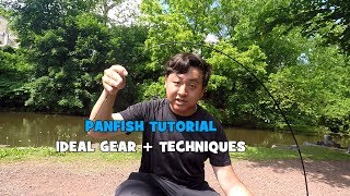 HOW TO PANFISH The Ideal Setup  Techniques GiveAway Included Yardley PA [upl. by Nimesay571]