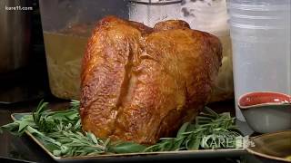 How to cook a turkey with Lela Executive Chef Stewart Woodman [upl. by Dranal172]