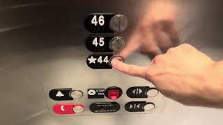 Otis Gen2 Traction Shuttle Elevator  New York Hilton Midtown New York NY [upl. by Boniface]