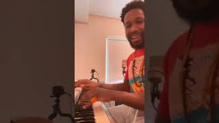 Cory Henry piano message of hope for all musicians [upl. by Leahcimsemaj]