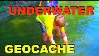 UNDERWATER GEOCACHE [upl. by Neeli]