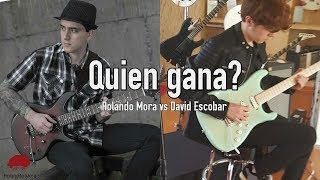 Solo  Sweet Child Child O Mine Rolando Mora vs David Escobar [upl. by Giacamo913]