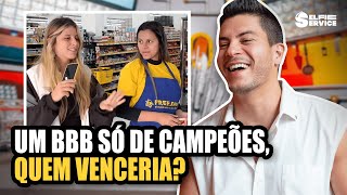 QUEM GANHARIA UM BBB COM CAMPEÕES DE TODAS AS EDIÇÕES  SelfieService [upl. by Haidabej]