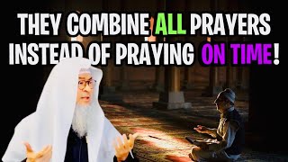 🆕✨They combine multiple prayers after going home instead of praying on specific times HARAM [upl. by Aitram]