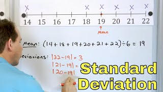 Standard Deviation amp Mean Absolute Deviation Explained  6819 [upl. by Teik]