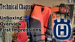 Husqvarna Technical Chainsaw Chaps UnboxingOverviewFirst Impressions [upl. by Hacker508]