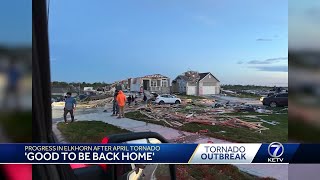 Good to be back home Progress in Elkhorn after April tornado [upl. by Bhatt]