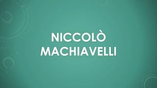 Niccolò Machiavelli EN [upl. by Ellesirg]