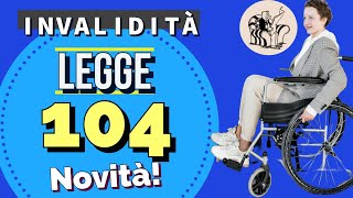 LEGGE 104 art 3 comma 3  👉 Ultime Novità da conoscere 2020 [upl. by Hsaniva]