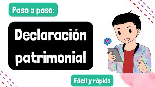 DECLARACIÓN PATRIMONIAL 2023  YOUTUBE ME BAJÓ EL VIDEO 😒 [upl. by Leveroni]