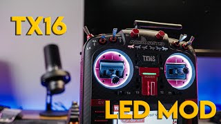 RadioMaster TX16S Gimbal led mod [upl. by Triplett237]