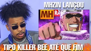 REAGINDO A MHRAP  Tipo Killer Bee 🐝 Naruto  Style Trap  Prod Sidney ScaccioREACT [upl. by Runkle]