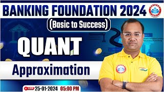 Bank Exams Foundation Class Quant For Bank Exams Approximation Calculation Trick07 By Tarun Sir [upl. by Adalbert813]