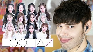 REACTING TO LOONA literally every video [upl. by Acey]