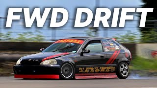 FWD Drift Front wheel drive FF drift Its Possible [upl. by Bellaude353]