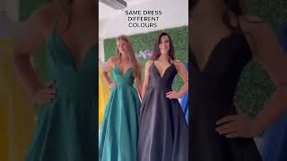 Same dress different coloursWhich is your favourite colour in maddie dress prom promdresses [upl. by Oirram]