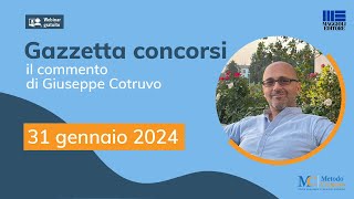 Gazzetta Concorsi 31124 DPCM assunzioni nuovi bandi Inps Ufficio Processo e Ministero Giustizia [upl. by Shere126]